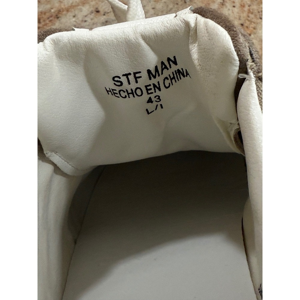 Studio F Man Casual Tennis Shoes Men's 10 Preppy Office Minimalist Quiet Luxury - Picture 12 of 14